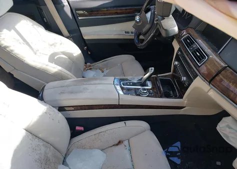 2013 BMW 740 Lxi from USA, damaged, VIN WBAYF4C51DD127691